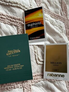 Euphoria Solar Elixir Le Beau Million Gold Sample Card